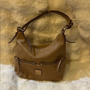 DOONEY BOURKE Brown Leather Shoulder Bag